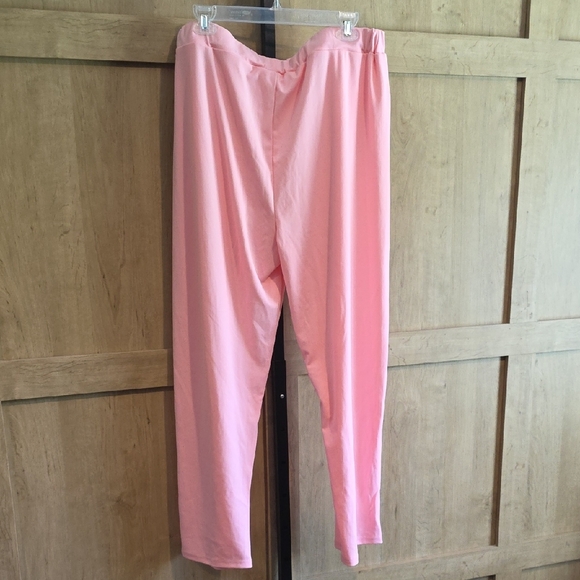 (J32) Pink Straight Leg Pants Plus Sz 3X - Picture 5 of 7